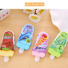 Load image into Gallery viewer, Summer Ice Cream Eraser Sets (4pcs)