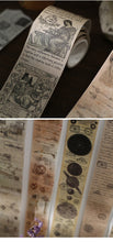 Load image into Gallery viewer, Vintage Style Retro Chronicle Masking Tapes (8 Designs)