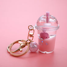 Load image into Gallery viewer, Charming Acrylic Drink Bottle Key Chains (7 colors)