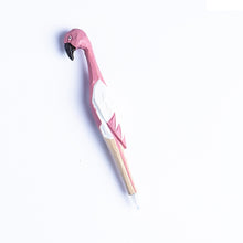 Load image into Gallery viewer, Handmade Wooden Animal Design Gel Pens
