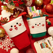 Load image into Gallery viewer, Merry Christmas Cute Sliding Pencil Cases