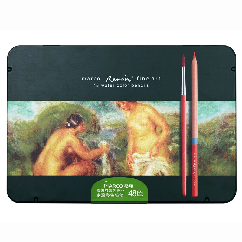 Marco Renoir 72/100 Colors Fine Sketch Pencils Professional Oily