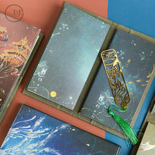 Load image into Gallery viewer, Vintage Style Japanese Tale Planner and Bookmark Set