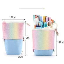 Load image into Gallery viewer, Rainbow Style Beautiful Sliding Pencil Case