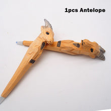 Load image into Gallery viewer, Handmade Wooden Animal Design Gel Pens