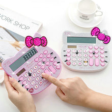 Load image into Gallery viewer, Kawaii Kitty Style Solar Calculator (4 Designs)