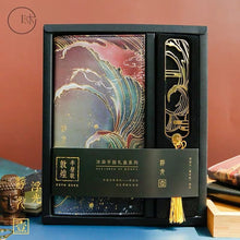 Load image into Gallery viewer, Vintage Style Japanese Tale Planner and Bookmark Set