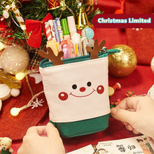 Load image into Gallery viewer, Merry Christmas Cute Sliding Pencil Cases