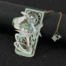 Load image into Gallery viewer, Genshin Impact Metal Bookmark Marks - Limited Edition