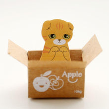 Load image into Gallery viewer, Adhesive Little Kitty Memo Pad - Original Kawaii Pen