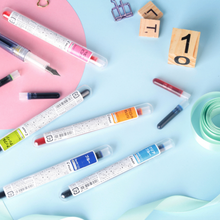 Load image into Gallery viewer, Pilot Petit1 Mini Fountain Pen Cartridge - Set of 3 - Original Kawaii Pen