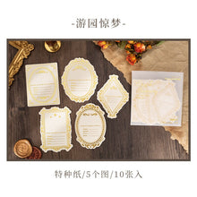 Load image into Gallery viewer, Magic Academy Series Gold Foiled Crafting Material Paper