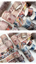 Load image into Gallery viewer, Vintage Style Retro Design Washi Tape Sets (5 designs)