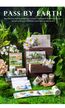 Load image into Gallery viewer, Pass By Earth Watercolor Washi Tapes (8 Designs)