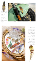 Load image into Gallery viewer, Glistening Feather Large Stickers - Limited Edition