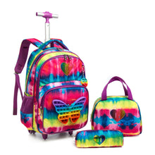 Load image into Gallery viewer, 3 in 1 Colorful Backpack for School
