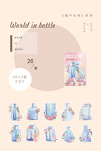 Load image into Gallery viewer, World in a Bottle Decorative Stickers - Limited Edition (6 Designs)