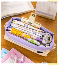 Load image into Gallery viewer, Angoo Large Capacity Colorful Pencil Cases (5 Colors)