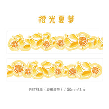 Load image into Gallery viewer, Summer Iced Fruits Washi Tapes (6 designs)