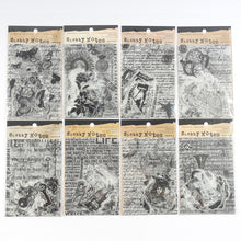 Load image into Gallery viewer, Vintage Shabby Notes Manuscript Material Paper