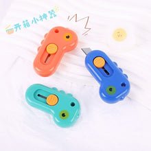 Load image into Gallery viewer, Dinosaur Style Mini Paper Cutter ( 3 colors)