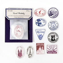 Load image into Gallery viewer, Vintage Style Embossed Series Stickers (6 Designs)