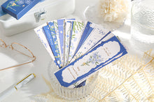 Load image into Gallery viewer, Summer Poetry Series Floral Bookmark Sets ( 30 pcs a set)