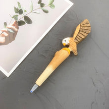 Load image into Gallery viewer, Handmade Wooden Animal Design Gel Pens