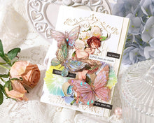 Load image into Gallery viewer, Ice Crystal Butterfly Laser Stickers