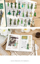 Load image into Gallery viewer, Vintage Series Character Book Stickers (6 Designs)