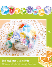 Load image into Gallery viewer, Summer Iced Fruits Washi Tapes (6 designs)