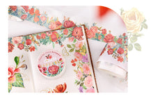 Load image into Gallery viewer, Vintage Style Floral & Plant Design Washi Tapes - Original Kawaii Pen