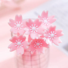 Load image into Gallery viewer, Cherry Blossom Kawaii Gel Pen Sets (10 Pcs)