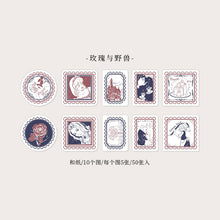 Load image into Gallery viewer, Vintage Style the Fairy Kingdom Masking Washi Tapes (6 Designs)