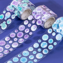 Load image into Gallery viewer, Bubble Tea Colorful Wide Washi Tapes (8 Colors)