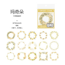 Load image into Gallery viewer, Sweet Times Series - Wreath Stickers (8 colors)