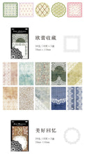Load image into Gallery viewer, Vintage Style Lace Series Material Paper - 6 Designs