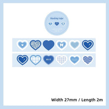 Load image into Gallery viewer, Colorful Beating Hearts Sticker Rolls
