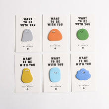 Load image into Gallery viewer, "WANT TO BE WITH YOU" Cute Cartoon Memo Pads ( 6 Designs)