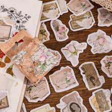 Load image into Gallery viewer, Vintage Style Rose Letterhead Stickers