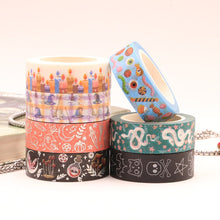 Load image into Gallery viewer, Magical Halloween Masking Tape (12 Designs)