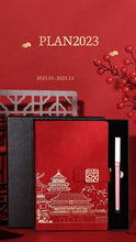 Load image into Gallery viewer, 2023 Japanese Castle Design Leather Planners (5 Colors)