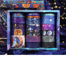 Load image into Gallery viewer, The Universe Space Washi Tape Set (19 pcs)