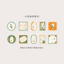 Load image into Gallery viewer, Vintage Style the Fairy Kingdom Masking Washi Tapes (6 Designs)