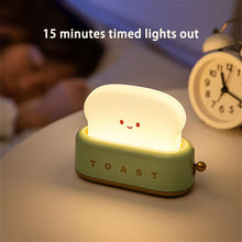 Load image into Gallery viewer, Mini Kawaii Toast Maker LED Study Light