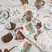 Load image into Gallery viewer, Travel to the Past Vintage Style Stickers