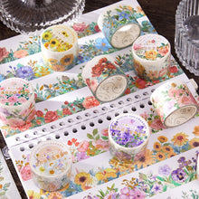 Load image into Gallery viewer, Vintage Style Floral & Plant Design Washi Tapes - Original Kawaii Pen