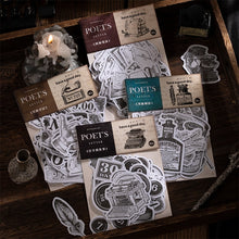 Load image into Gallery viewer, Poet's Notebook Series Decorative Stickers (4 Designs)