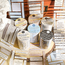 Load image into Gallery viewer, Vintage Style Literary English Poetry Washi Tape