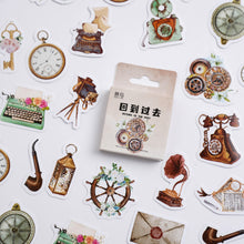 Load image into Gallery viewer, Travel to the Past Vintage Style Stickers